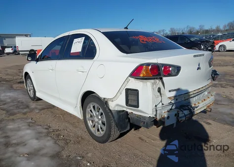 2014 Mitsubishi Lancer Es from USA, damaged, VIN JA32U2FU9EU018661